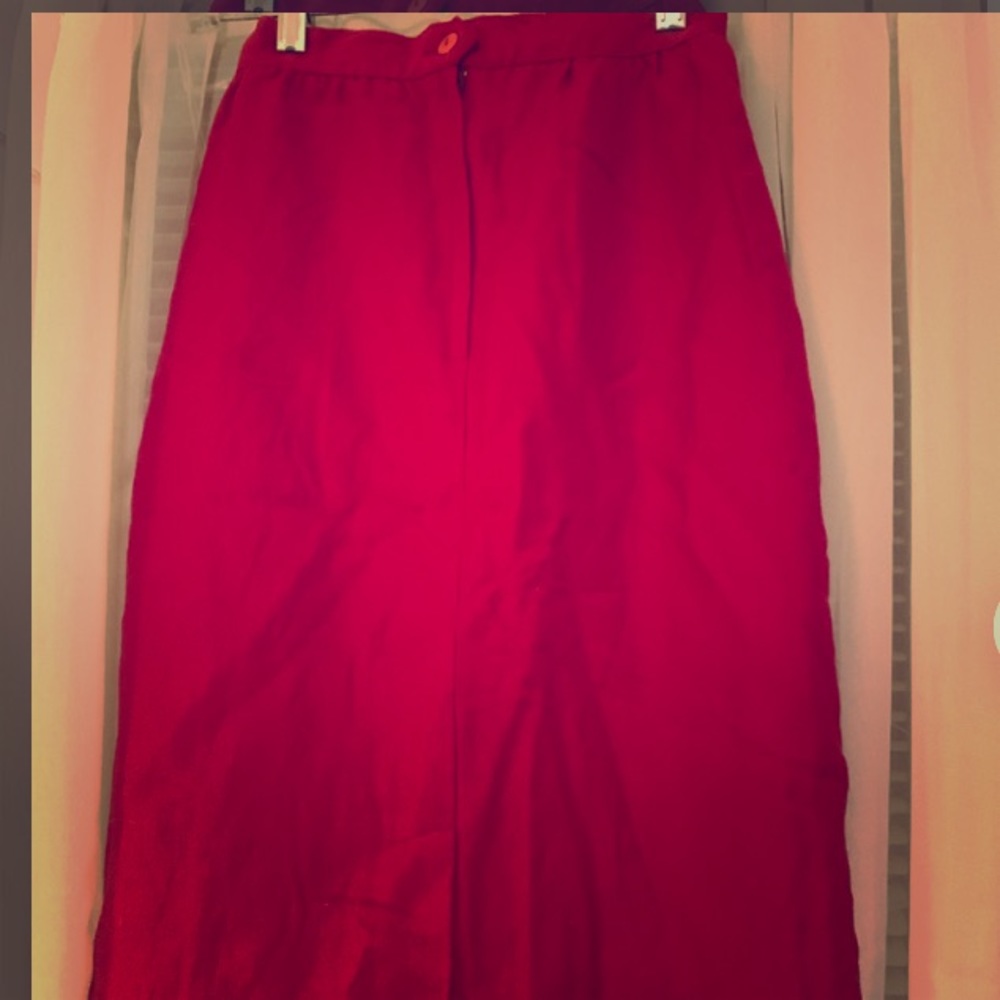 Vintage wool skirt